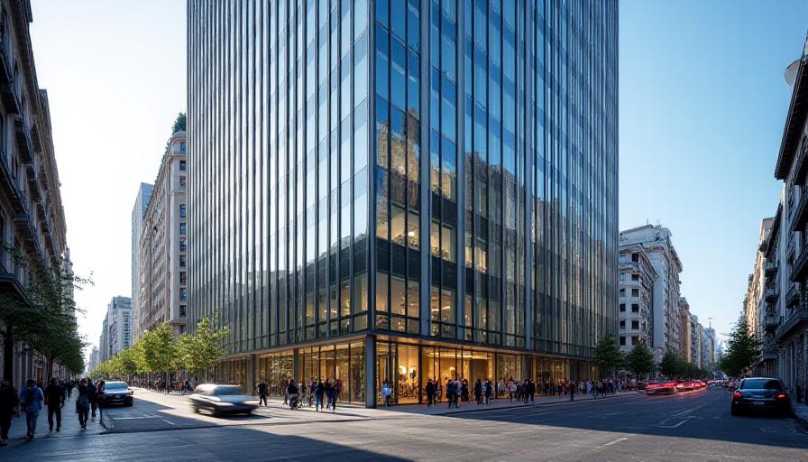 Entorno profesional en Madrid, edificio de oficinas de Keystone Ascent